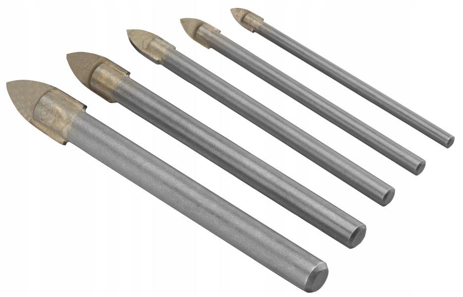 Zestaw Wierteł Do Szkła, Płytek 4-10 Mm Irwin