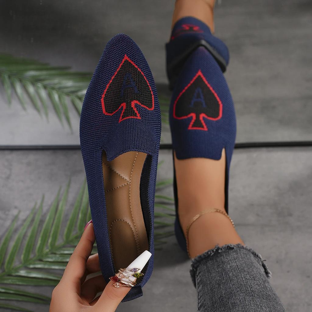 New Shallow Mouth Mixed Colors Low Heels Summer Shoes Ladies Pointed Toe Autumn Women Casual Female Sneakers Flats