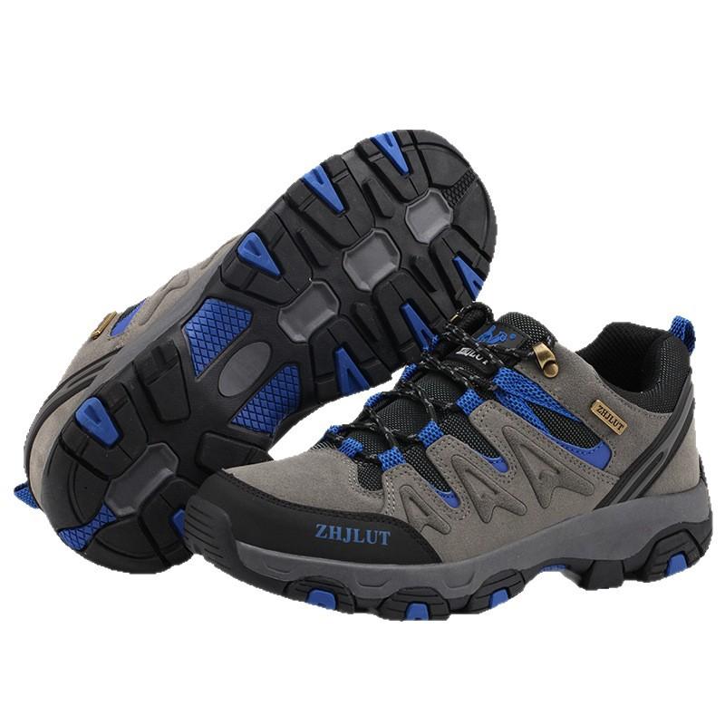 Winter new outdoor couple hiking shoes thick-soled wear-resistant, lightweight and simple tourist night climbing men's shoes