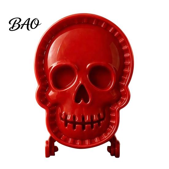 Pocket Pie Press Halloween Hand Mold, Skull Dough Cutter, Reusable Pastry Making Supplies Mini Mold for Holiday Treats Baking Creative Snack Maker