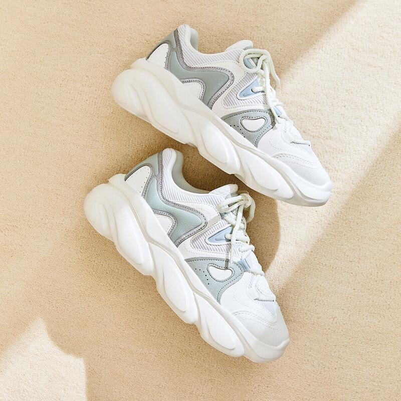 Anta Mengzhua Women s Chunky Platform Sneakers US 7