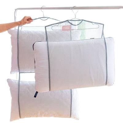 Hanging Pillow Drying Rack Outdoor Windproof Doll Drying Net Multifunctional Large Capacity Dryer Bags Organizer