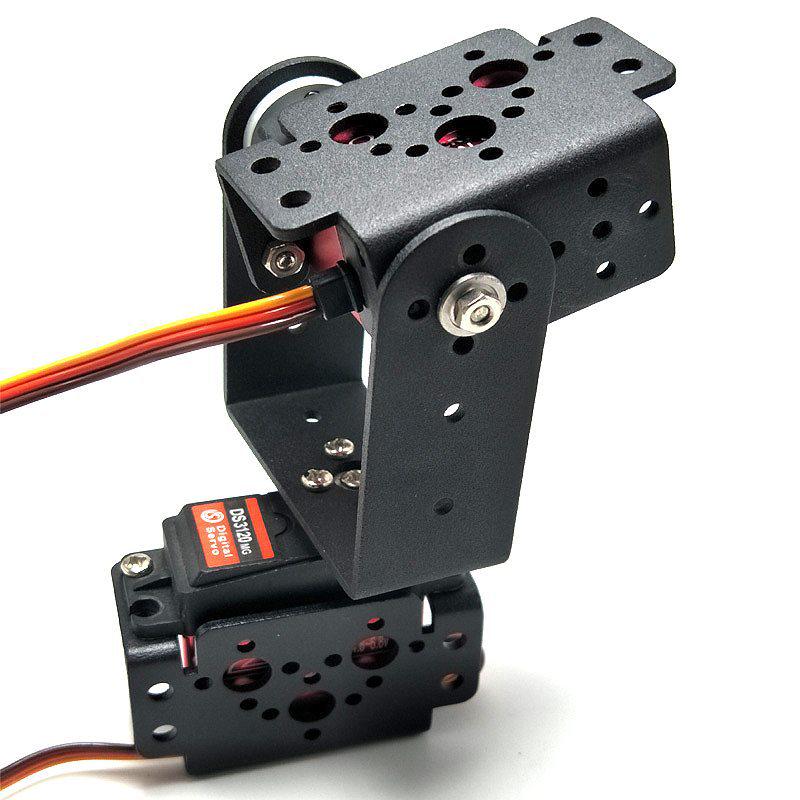 Six-Axis DIY Programmable Robotic Arm Kit with Servo Gimbal and Claw Platform