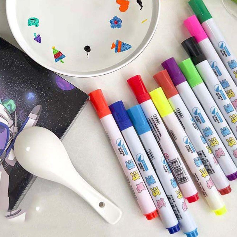 Interesting Water Floating Painting Brush Colorful Painting Pen Toys Children