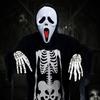 Strašidelná halloweenská kostýmní maska Cosplay kostýmní maska Oko Nos Ústa Otvory Party Maškaráda Rekvizity Maska pro děti Dospělí