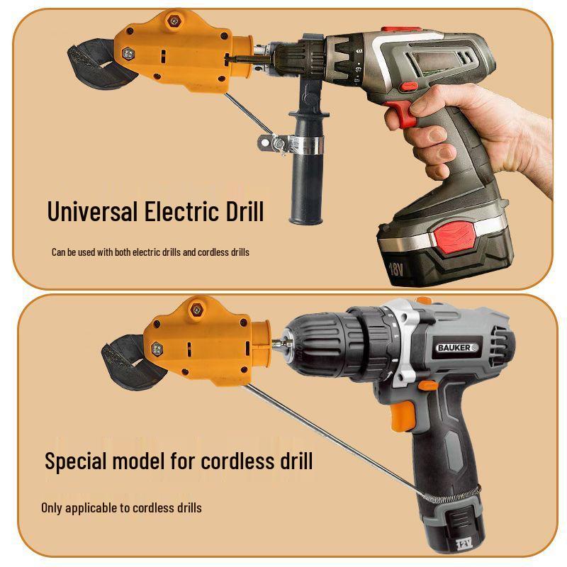 Industrial Electric Tin Snips: High-Strength Metal and Tile Cutting Tool