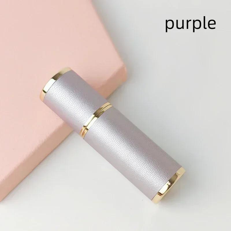 5ml Refillable Spray Atomizer Portable Leather Empty Cosmetic Containers Sub-bottling Fine Mist Perfume Atomizer Cosmetic 1pc