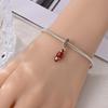 Charm Beautiful Wonderful Genuine Copper Red Snake Bead Fits Bracelets Women Jewellery DoItYourself Beautiful Gifts