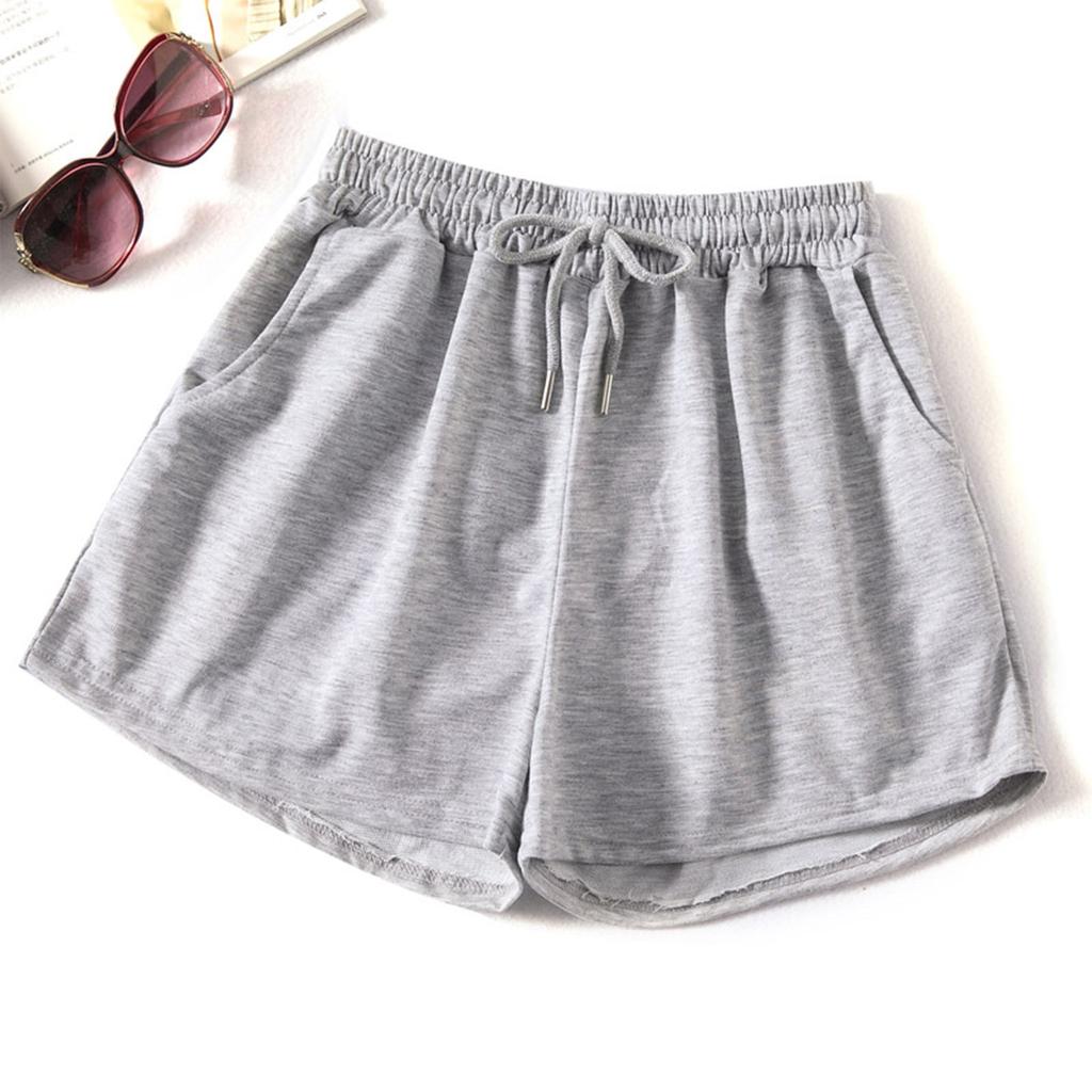 Women's Sports Shorts Summer Loose Korean Outwear Slim Student Casual Pocket Hot Pants