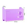 1PC Wall Hanging Wireless Wifi Router Shelf Storage Box ABS Plastic Organizer Box Cable Power Bracket Organizer Box Home Decor
