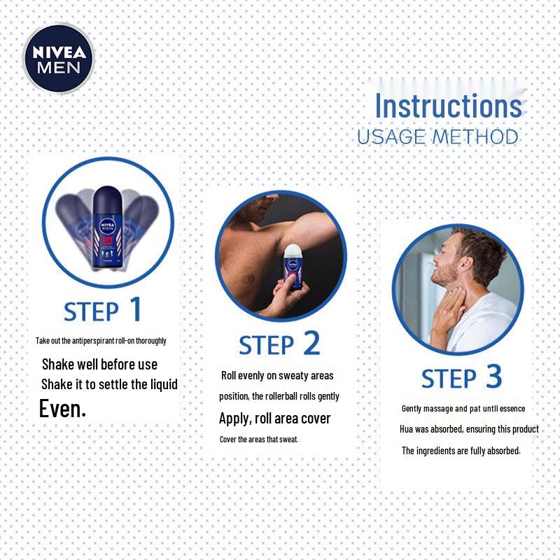 NIVEA Men Dry Force Antiperspirant Roll-On