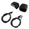 Left+Right Front Seat Tilt Handle + Cable For Ford Fiesta MK5 MK6 3 Door Fusion