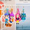 New KPOP Demon Hunters Little Tiger Keychain Pendant Cartoon Anime Monster Hunt Girl Key Ring Bag Hanging Decoration Gift