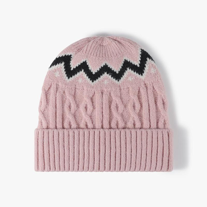 Knit Beanie Hat For Men And Women With Fleece Lining Winter Warmth For Outdoor Activities