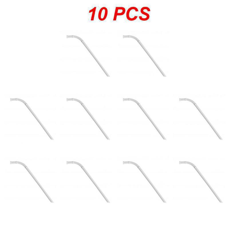 10~80PCS Straight Bent Drinking Straw Reusable Food Grade Silicone Colorful Kitchen Accessories Mug Straws Long Flexible