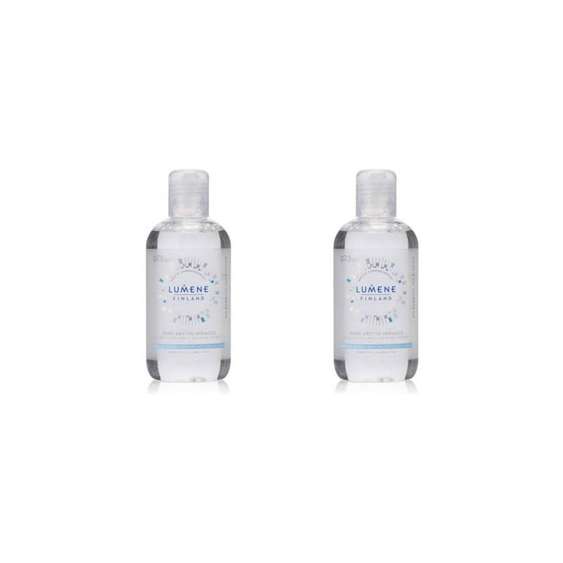 LUMENE Nordic Hydra Pure Arctic Miracle 3-in-1 Micellar Water 250ml 2 Pack, 2 pcs