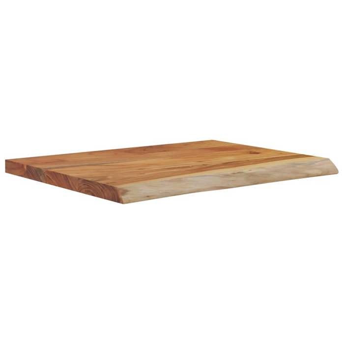 VidaXL Wall Shelf, Floating Shelf, Wall Decoration for Office Living Room, Rectangular Solid Acacia Edge 370295