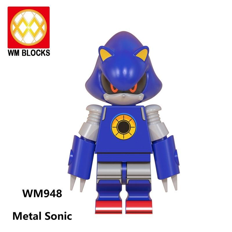 

Lego Мініфігурки Метал Сонік Аніме Мультфільм Емі Роуз Шедоу Історія іграшок Наклз Конструктор Дитячий WM948