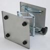 100x100 Stainless Steel Manual Laboratory Lifting Platform