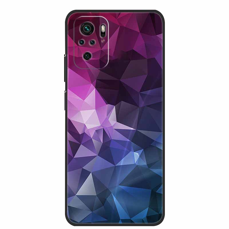 Für Xiaomi Poco M5s Hülle Luxus TPU Weiches Silikon Handy Rückseite für PocoM5s Stoßfest Blumen Niedliche Cartoon Blumen Neue Hülle