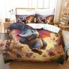 Dumbo Kids Single Bedding Set,Children'S Bedding Sets With Pillowcases Set For Boys And Girls,Duvet Cover Set For All Season