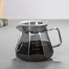 Cafetière Octogonale en Verre TLXT avec Filtre