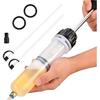 SOWKIPE 200CC Automotive Fluid Extractor Pump, Premium Manual Extraction & Fill Pump With 2 Hoses, Oil Syringe With Powerful Suction, Fluid Oil
