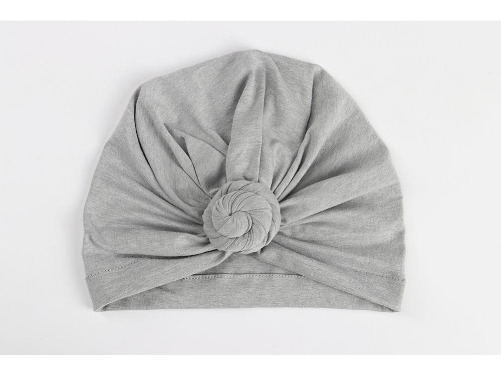 Autumn/Winter Fashion Parent-Child Cotton Turban Headscarf Hat Yoga Pleated Cap