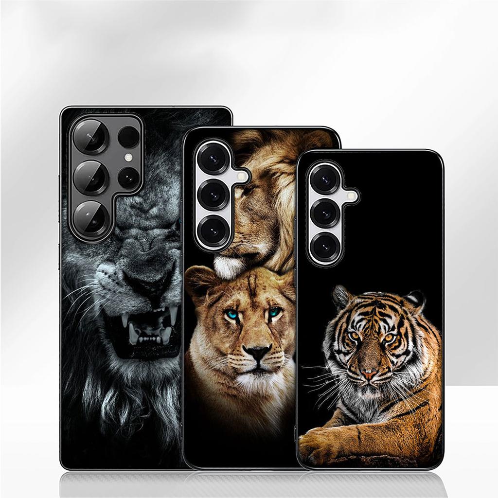 Lion Art Tiger Phone Cover Case for OPPO A18 A16 A17 A38 A54 A40 A60 A80 A78 A79 A57 A55 A96 A15 A12 Casing