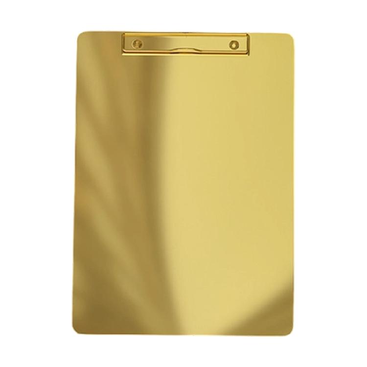 Portable Document Clipboard Heavy Duty Stainless Steel Writing Board For Restaurants School Offices Business Settings