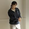 ELYSIA Senpi Embroidered Half-Zip Sweatshirt