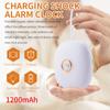 Silent Vibrating Alarm Clock 2 Vibrating Modes 24H LED Alarm Clock Multifunctional for Hearing-impaired Deaf Bedroom