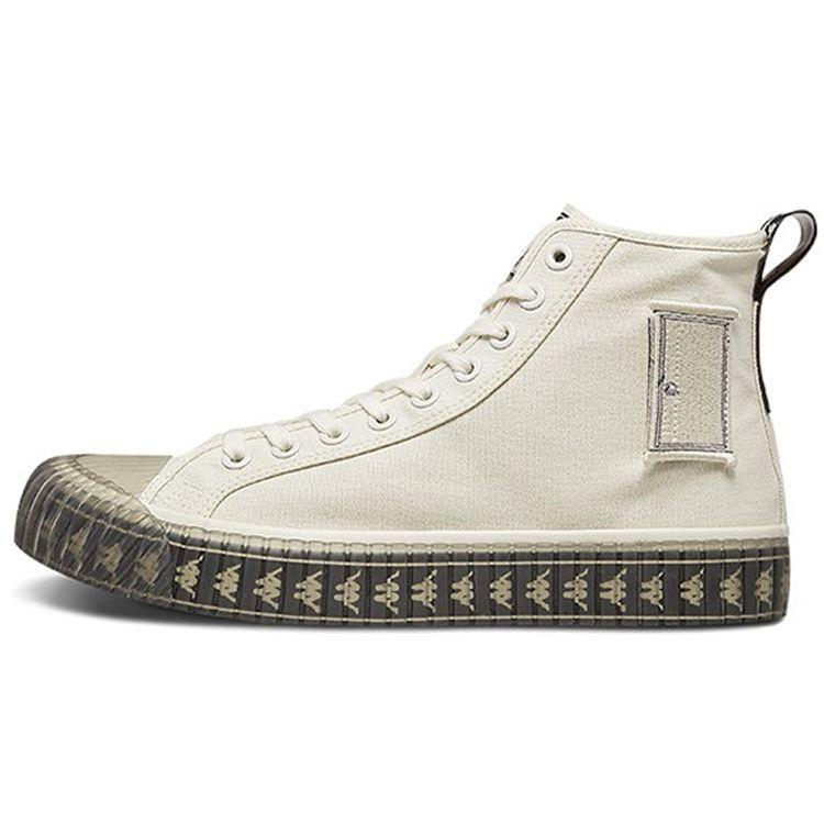 Doraemon X Kappa Omini Comfortable Lightweight Non-Slip Breathable High-Top Canvas Shoes Unisex sneakers White K09Y5VS82-012