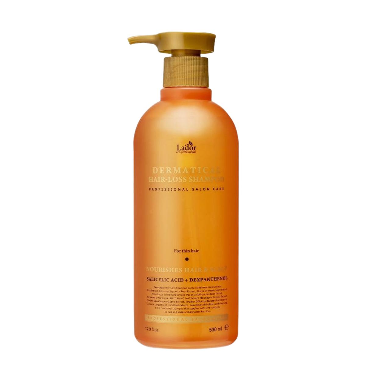 Lador Dermatical Hair Loss Shampoo Strengthening & Volumizing for Thin Hair 530ml