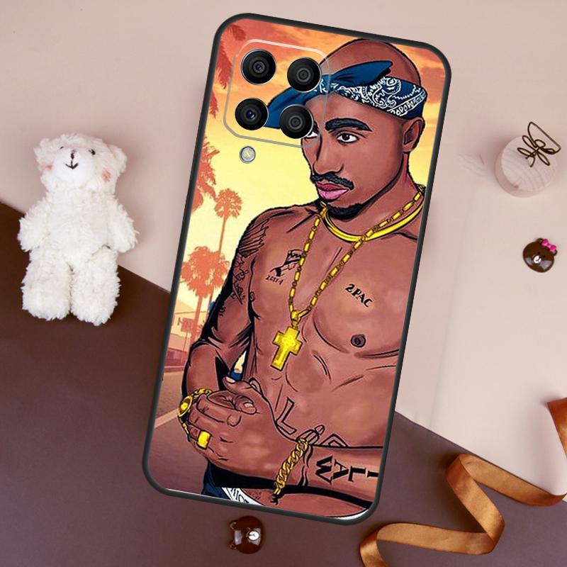 2Pac Hip Hop Singer Case For Samsung Galaxy M13 M54 M34 M14 M56 M36 M16 M31 M11 M53 M12 M32 M52 M35 M55 M15 M06