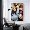 Banyo veya Giriş Alanı Dekorasyonu İçin Naruto Kanvas Duvar Sanatı