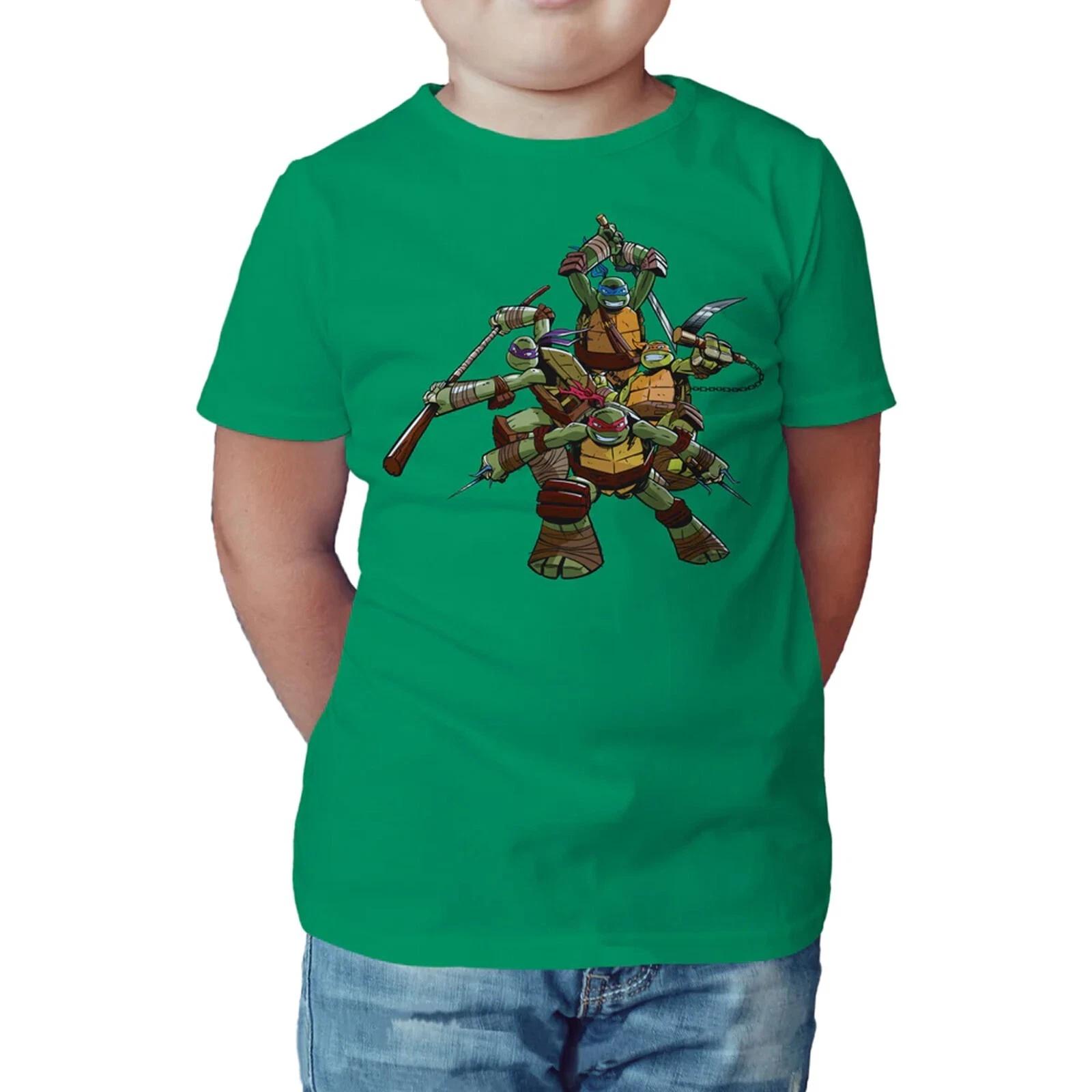 TMNT Gang Pose Official Kid s T-Shirt Teenage Mutant Ninja Turtles Shirt 150