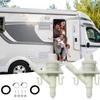 Motor Home Toilet Water Valve Mobile Home Flush Toilet Valve Replacement Leak-Proof Vehicle Interior Tools For Stage