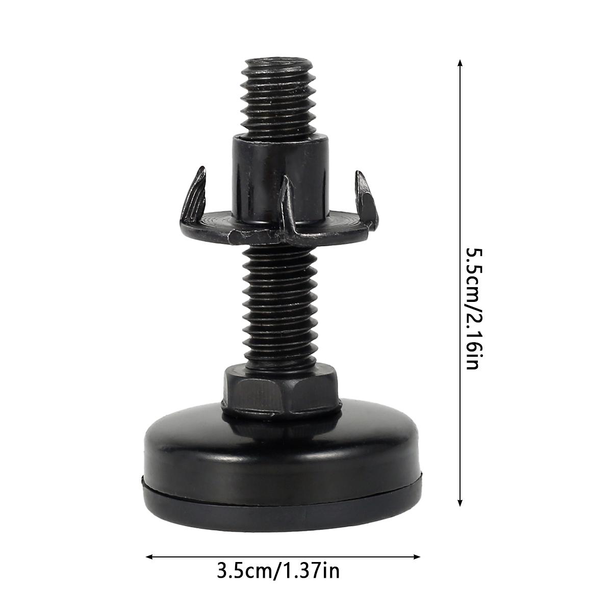 

4 шт. в упаковке, ножки для мебели, прочная мебель, выравнивающие ножки, регулируемые ножки для мебели, столов, стульев, диванов, подставка, горячая распродажа чёрный