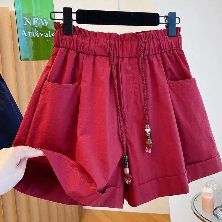 

Trendy High-Waisted Wide-Leg Summer 2026 Pants for Women - Casual Slimming Pear-Shaped Style S (Recommended 60-80 jin)