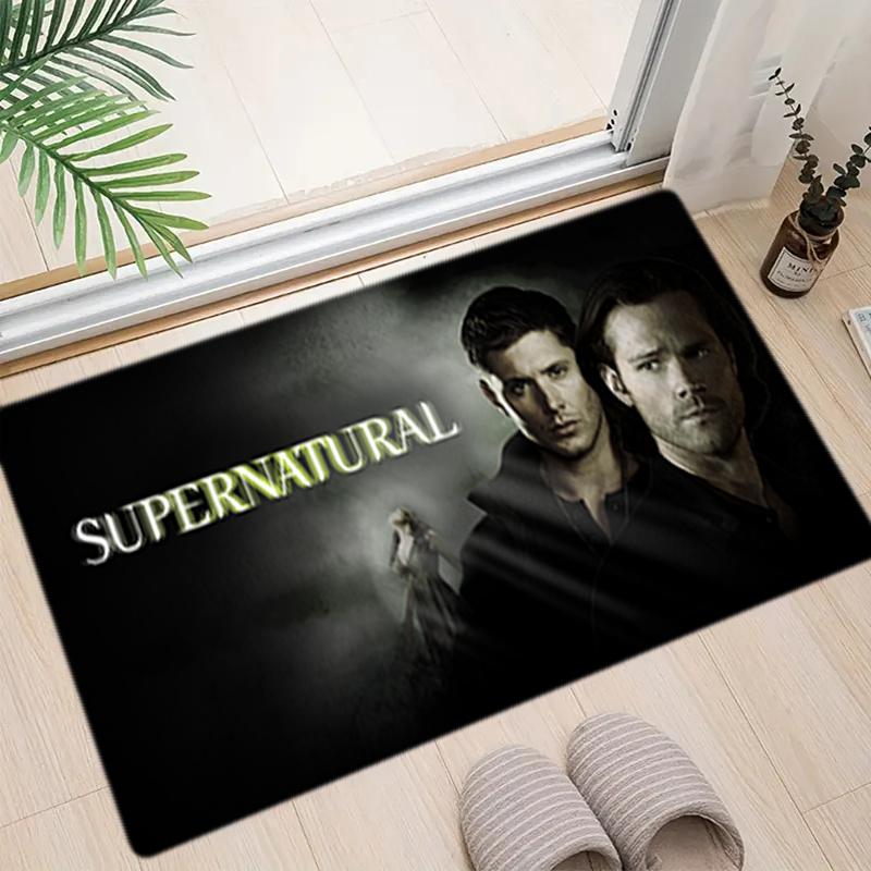 1Pc Rammstein Theme Printed Rectangle Carpet, Home Door Mat, Outdoor Travel Protection Carpet A6