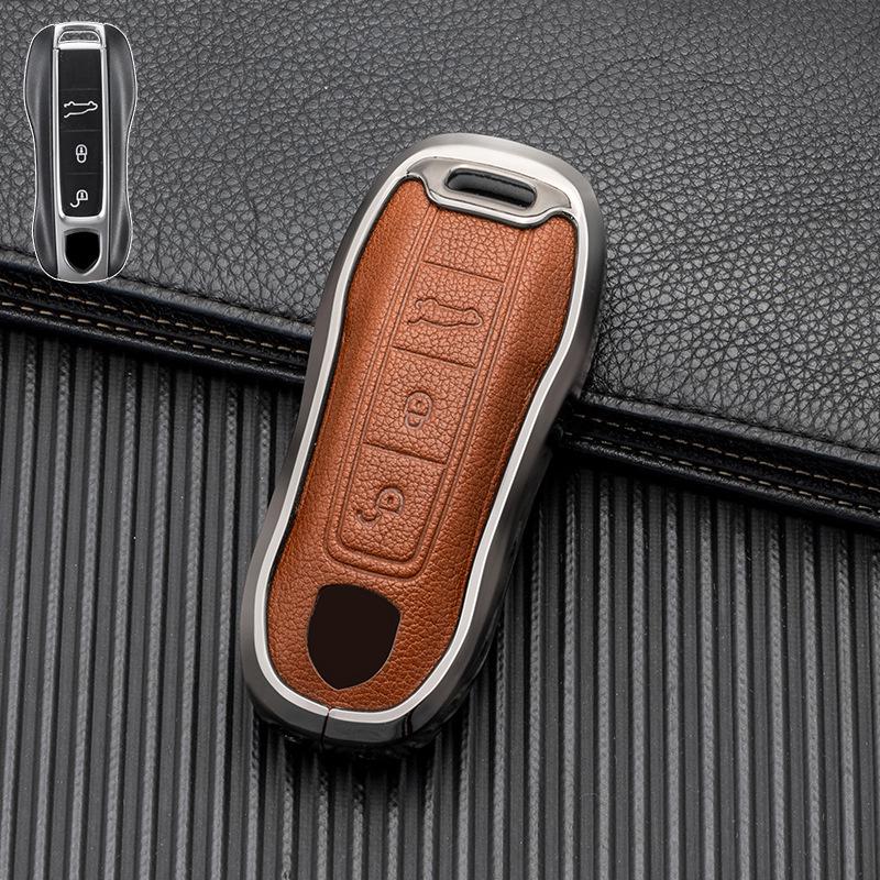 

Металлический чехол для ключа Porsche 911, Cayenne, Panamera, Macan, Taycan - Серия Новая Энергия Individual OPP Bag Simple Pack