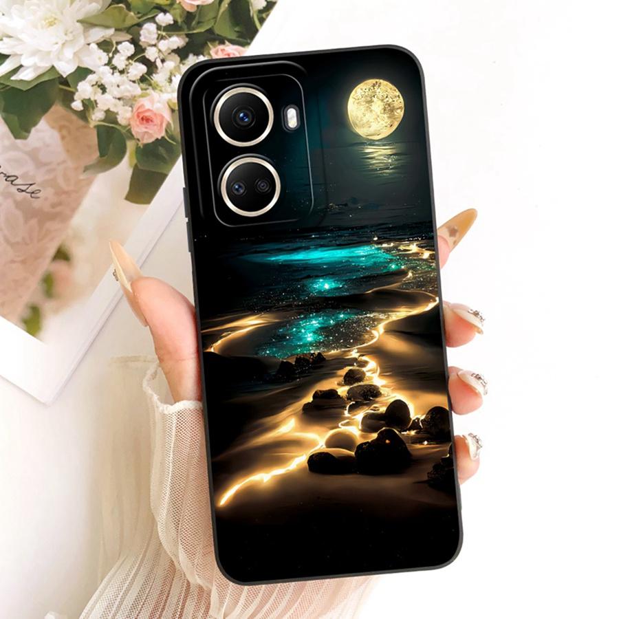For Huawei nova 10 SE Case BNE-LX3 Soft Matte Camera Protective Bow flower Phone Case For Huawei Nova10SE Cover Coque 6.67''