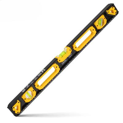 1 Stk. 600mm Wasserwaage Magnetisch Hochbelastbare Lineal Libellen Rostfrei Horizontale Wasserwaage Hochpräzise Balance-Lineale