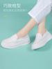 Nurse Shoes Women's Soft Sole Breathable Not Tired Feet Deodorant Non-slip Flat Sole Shoes White Comfortable Medical Shoes White Shoes