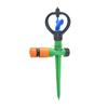 Garden Lawn 360 Degree Rotating Sprinkler 1/2" Male Thread Scattering Nozzle Automatic Rotating Watering Nozzle With Support