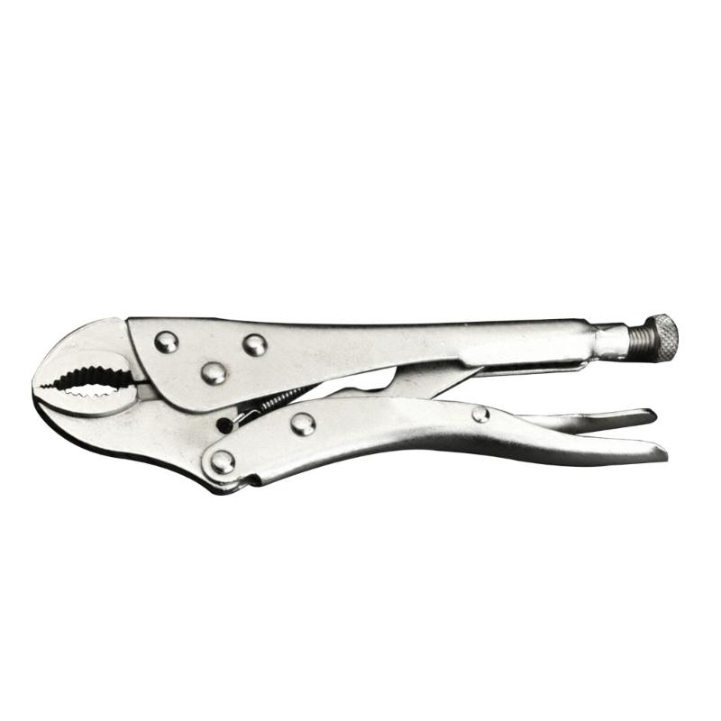 

Industrial Grade C-Type Auto-Locking Pliers - Round Straight Pointed Jaw Quick-Sealing Fixing Pliers 7 inch