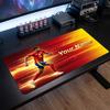 Tappetino per Mouse Grande Personalizzato Lamine Yamal, Stampa Testo Nome Personalizzato, Tappetino da Scrivania Antiscivolo con Logo Calcio, Regalo per Gamer