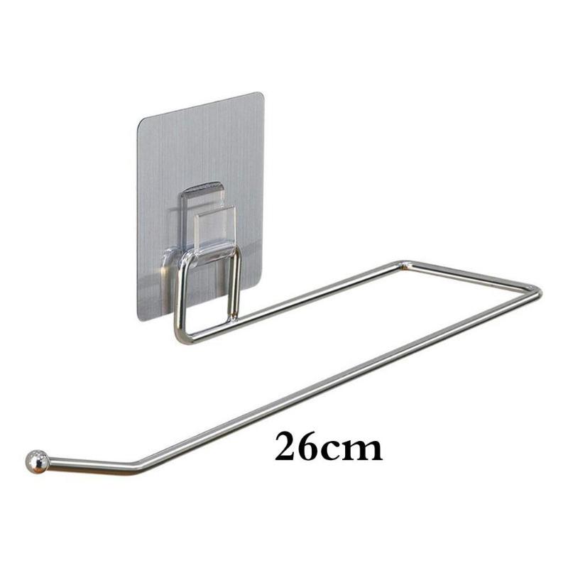 Kitchen Paper Holder Hanger Tissue Roll Towel Rack Hanging Organizer Storage Hook Holder