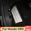 Stainless Steel Car Left Foot Rest Pedal Plate Cover Non-Slip Pad Protection Trim For Honda CRV 2017 2018 2022